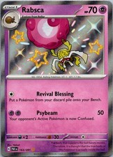 Rabsca #163 Prices | Pokemon Paldean Fates | Pokemon Cards