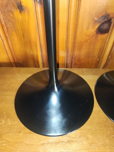 Set of (2) Bose 901 I II III IV V VI Series Tulip Speaker Stand Black Great Nice - Bild 2 von 11