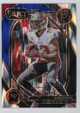 2024 Panini Select Club Level Black & Blue Shock Prizm Mike Evans #283