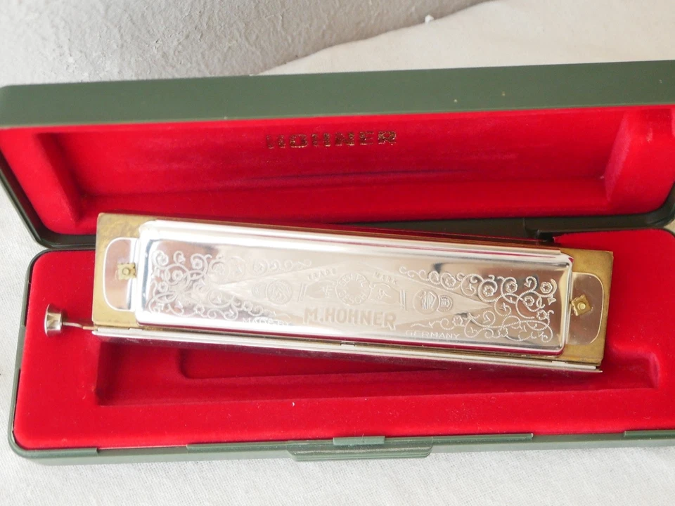 HARMONICA HOHNER Super Chromonica 270 en C Box Made in Germany - Photo 4/4