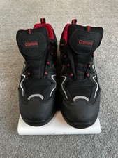 Stalowy nosek Trainer marki Centek Czarno-Czerwony UK 11 EUR 46 W bardzo dobrym stanie