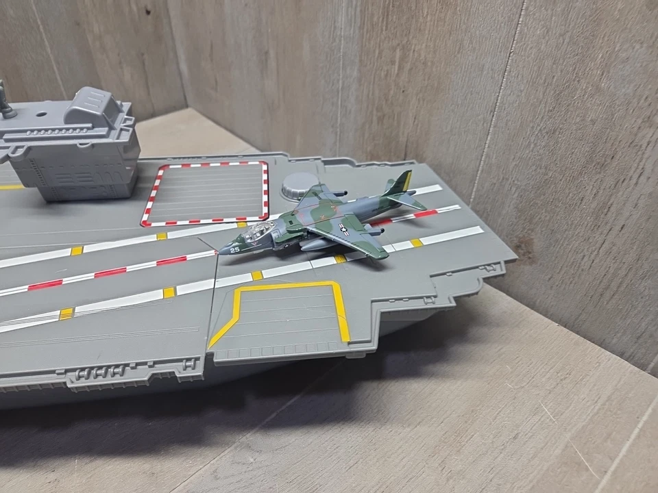 Portaaviones Electrónico Motor Max One Aircraft Luz Sonido Plástico Funciona Foto 4 de 4