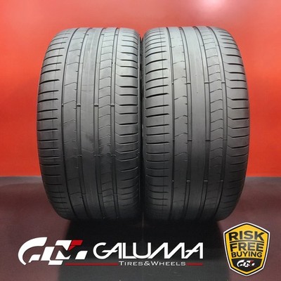Set of 2 Tires LikeNEW Pirelli P-Zero (PZ4) RFT   XL 315/35R21 315/35/21 #94648