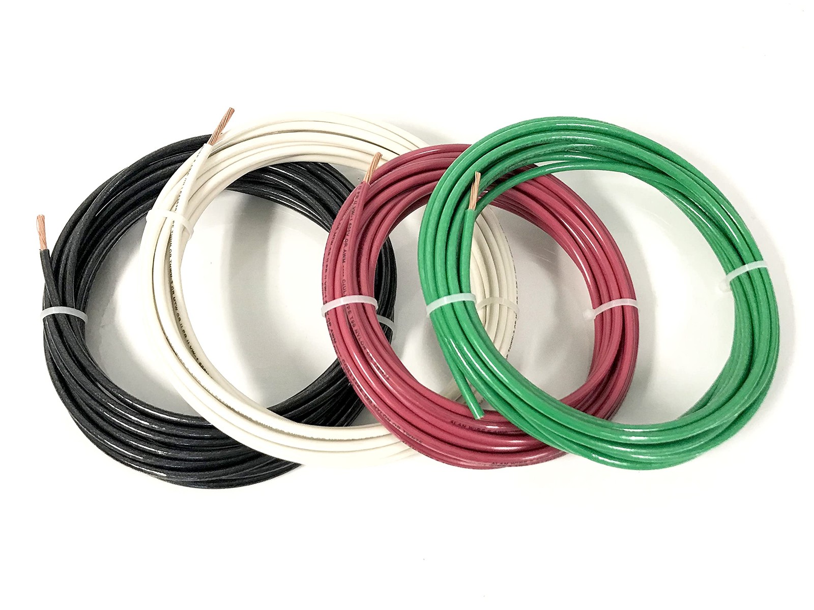 ACDC WIRE AND SUPPLY ACDC Wire and Supply 10' EA THHN THWN 6 AWG Gauge - Blac...