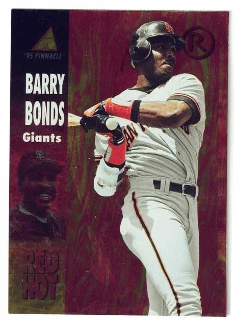 1995 Pinnacle Red #RH6 Barry Bonds Giants NR-MT