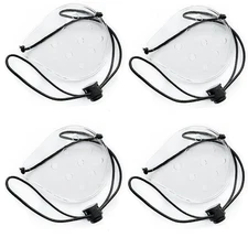 Eye Shield, 4 Pcs Plastic Eye Shield Eye Patch for Eye Protection Eye Surgery Co