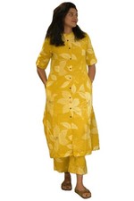 GoSriKi Women's Rayon Viscose Straight Printed Kurta with Pant