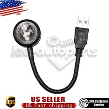 USB Car Interior Roof LED Star Light Atmosphere Starry Sky Night Projector Lamp