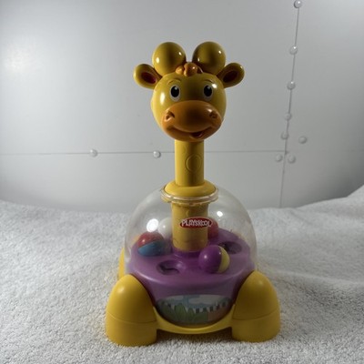 2011 Playskool Poppin' Park Giraffalaff Tumble Top Toy Giraffe