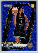 2024 Panini Prizm WNBA - Angel Reese #147 Blue Velocity Prizm (RC)