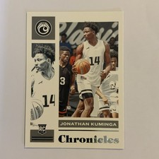 2021-22 Panini Chronicles Draft Picks #5 Jonathan Kuminga 
