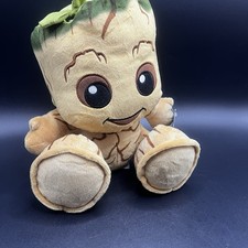 Disney Marvel 10 Baby Groot Big Feet Guardians Of The Galaxy Plush NWT
