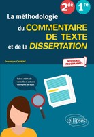 La MéThodologie Du Commentaire De Texte Et De La Dissertation. FrançAis....