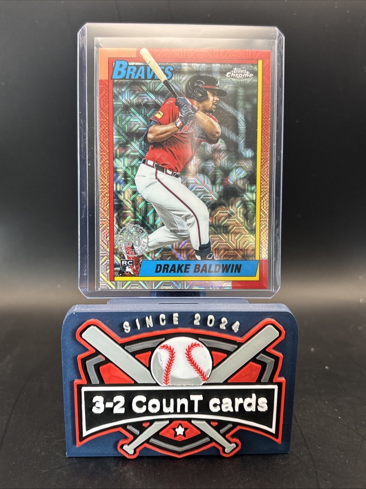 2025 Topps Update Series - 1990 Topps Chrome Silver Pack Drake Baldwin (RC)