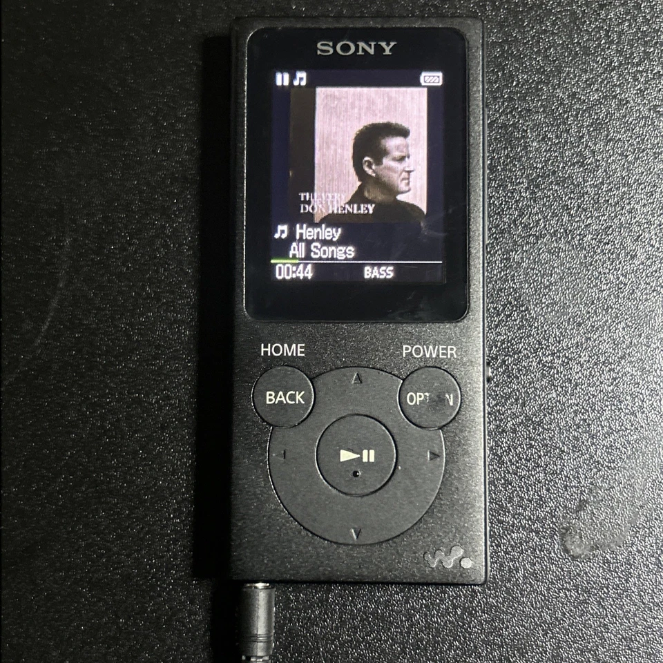 Reproductor MP3 digital Walkman Sony NW-E393 4 GB negro (B12:4) Foto 2 de 4