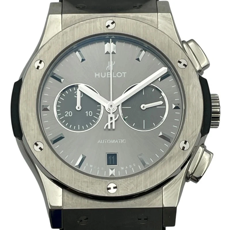 Hublot — HUBLOT 541.NX.7070.LR 42mm Ti Gray Dial Automatic Watch 2018 #OKW1149