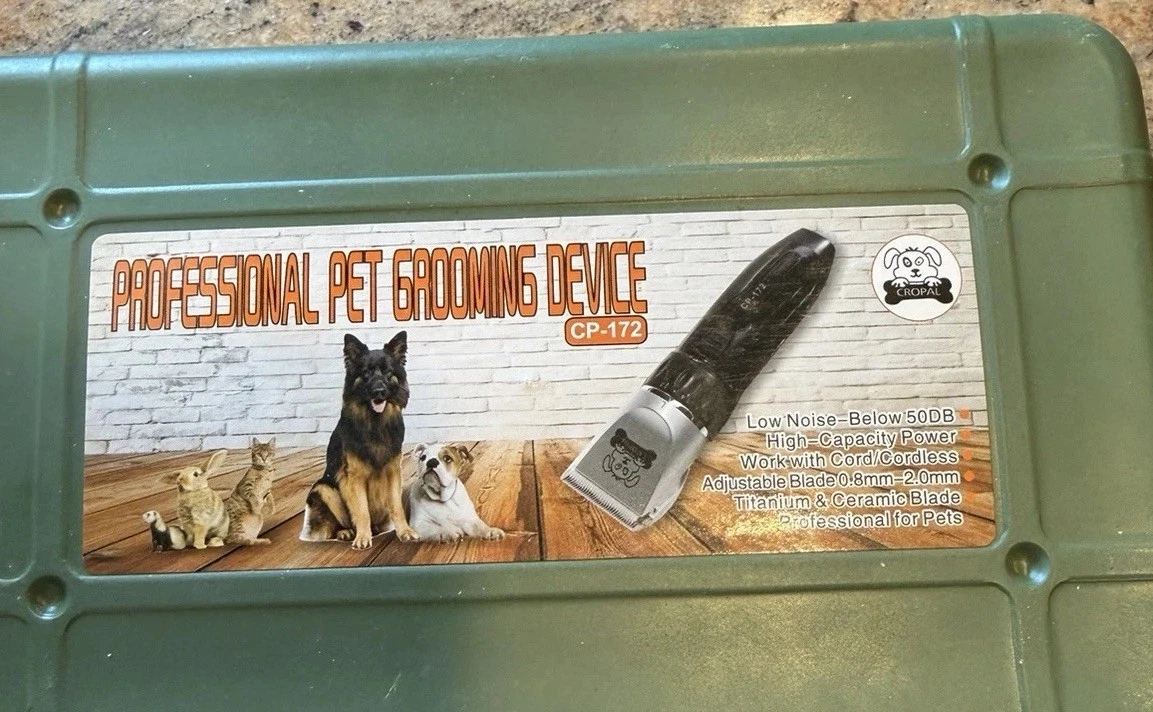 Professional Battery Operated Pet Groomer Device