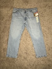 Wrangler Men's Five Star Blue Jeans Size 42x30 Regular Fit Denim 5 Pocket NWT