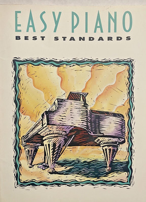 Easy Piano Best Standards Sheet Music Hal Leonard Paperback 1991 LOOK Free ship