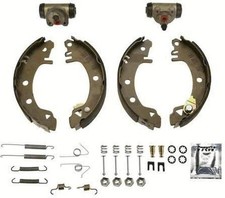TRW Bremsbackensatz Trommelbremse Hinten für FORD SIERRA (GBG, GB4) 203mm BK1641