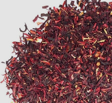 Hibiscus Flower Organic Dried Cut  Hibiscus Sabdariffa  100 Premium
