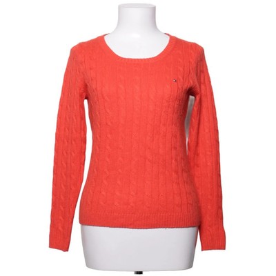 Tommy Hilfiger, Strickpullover, Größe: S, Rot, Zopfstrick, Damen #wds