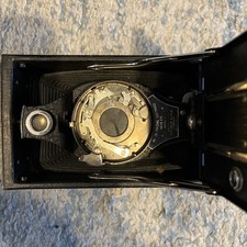 Vintage EASTMAN KODAK No. 2A Folding Cartridge Hawk-Eye Model B Camera For Parts