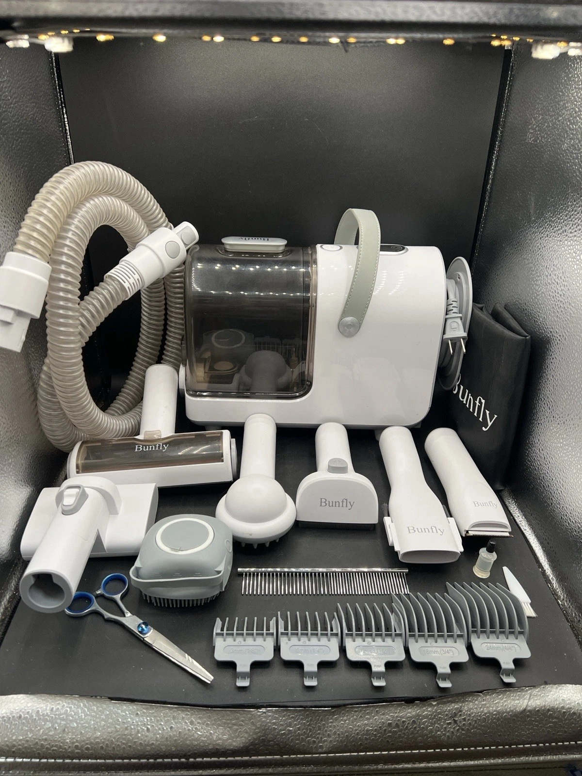 Bunfly Pet Grooming Vacuum Kit w/ Attachments