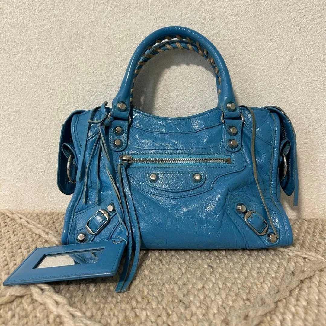 Balenciaga Shoulder Bag Blue Bags & Handbags for Women for sale | eBay