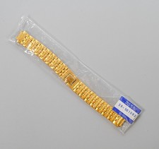 NOS Citizen Men's Gold Tone 18mm Bracelet Band 59-S01093 for Watch 4-S015723 