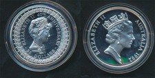 Australia: 1992 QEII $25 Princess Diana 1oz Silver Masterpiece - Royal Ladies