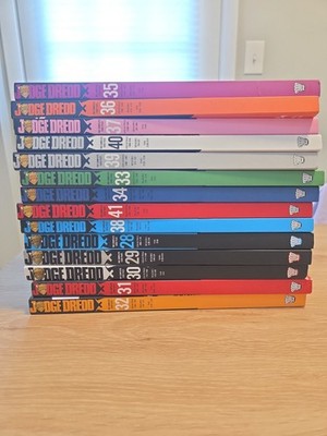  Judge Dredd The Complete Case Files Lot of 14 TPB Graphic Novels 28-41