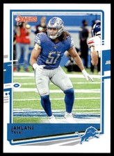 2020 Donruss Jahlani Tavai Detroit Lions #101