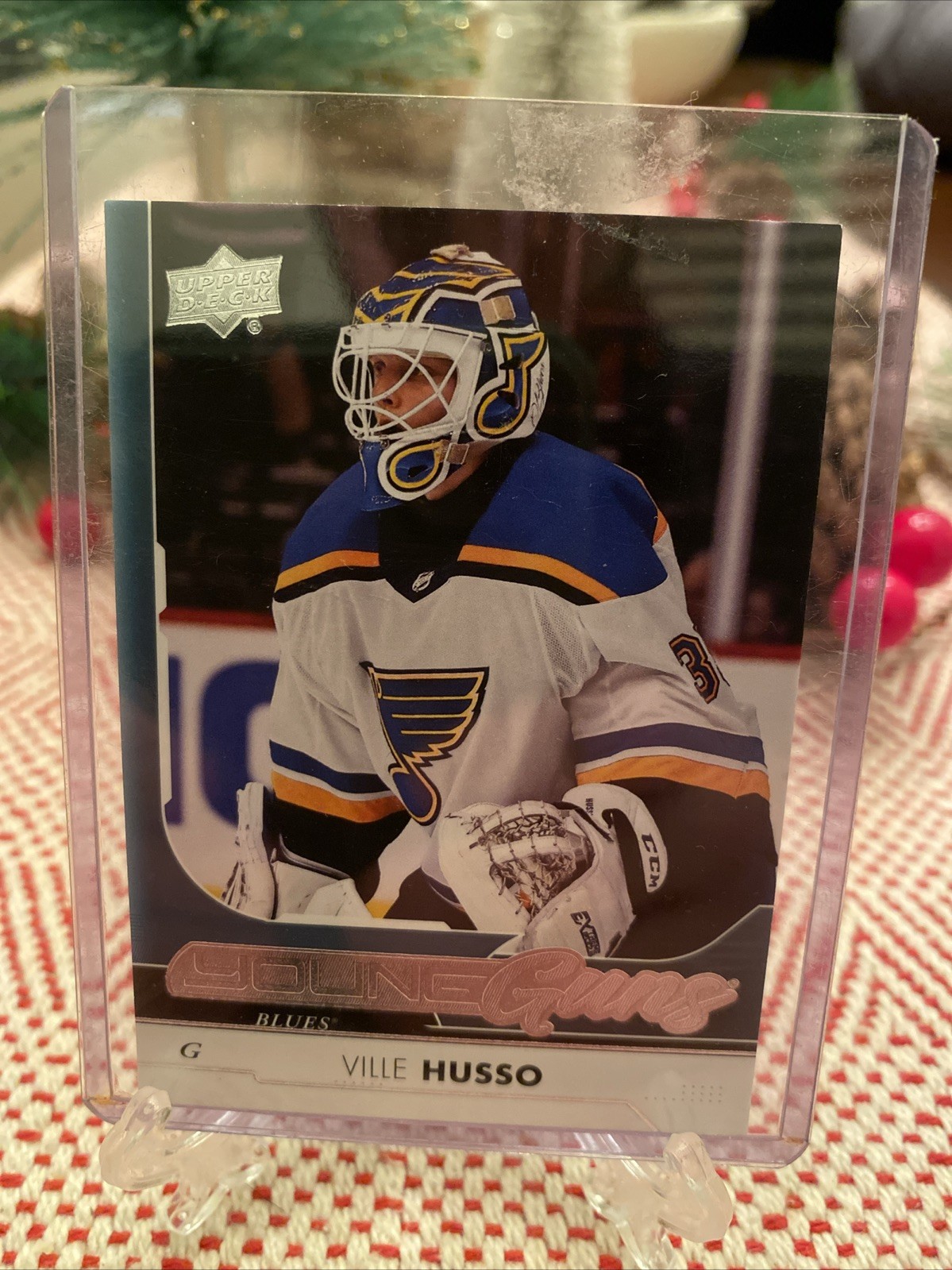 2017-18 Upper Deck - Young Guns Ville Husso #478 (RC)