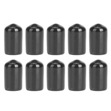 12mm 10PCS Rubber Billiard Pool Cue Tip Protector Small Head Club Protective
