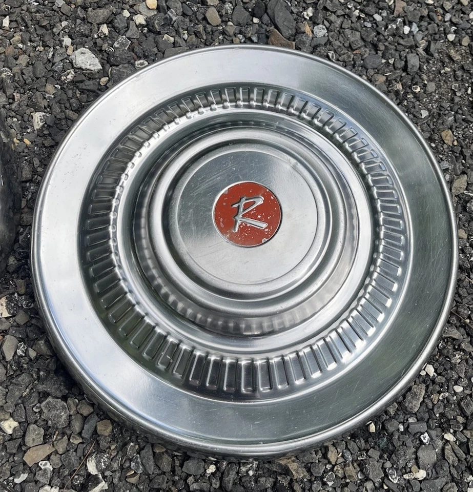 "Juego de 4 cubiertas de rueda AMC Rambler 1963-1965 tapacubos 10""" Foto 4 de 4