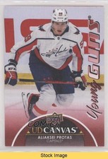2021-22 Upper Deck Extended Series UD Canvas Young Guns Aliaksei Protas READ qe7