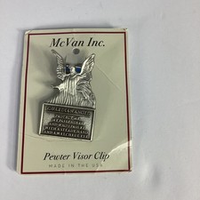 Vintage Guardian Angel Auto Visor Clip Mcvan Made In USA New Old Stock
