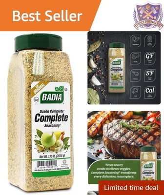 All-Purpose Complete Seasoning 28oz Spice Blend for Meat Vegetables Soups