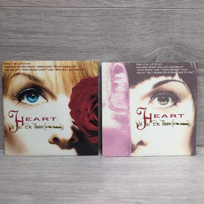 Heart - Will You Be There (In The Morning) - CD Singles Parts 1 & 2 - 1993 VGC 