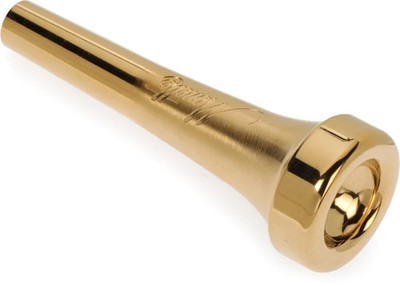 Monette Unity DM-6L Trumpet Mouthpiece - 24k Gold-plated