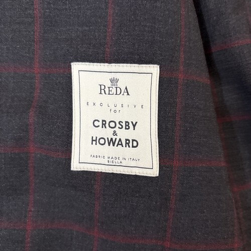 Blazer Crosby Howard ventana sin estructura Tollegno 1900 lana talla 36S - Imagen 8 de 10