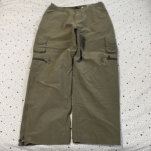 Vintage 2000s Y2k Sideout Cargo Utility Pants 36x30 Tech Rave Baggy Skate Army