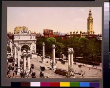 Naval Arch,George Dewey Monuments,parks,Madison Square,New York City,NY,c1900