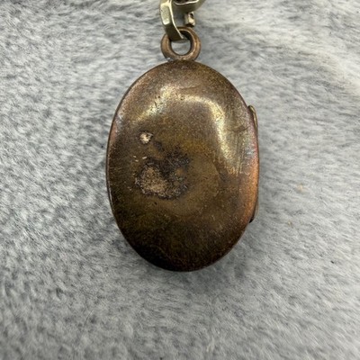 Pocket‎ Watch Chain Fancy Locket NEEDS CLEANED UP Help cleaning grandmother main image 3