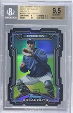 2013 Bowman Draft Scout Breakouts Die-Cut Peter O'Brien BGS 9.5 GEM MINT 1u0