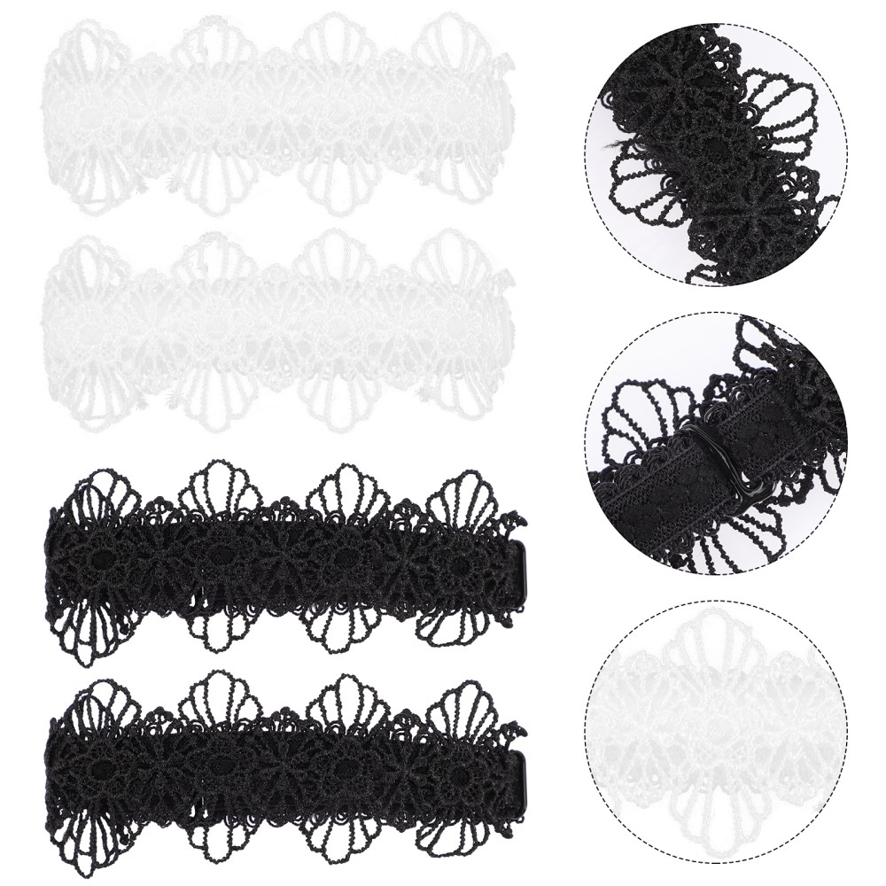 APL 2 Paia Lacci Anti Goccia Tacco Elasticizzati Cinturino Scarpe Alto Tacchi Cinghie