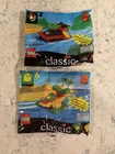 Lego Classic McDonalds Set #2 w/ Dog Seaplane Boat + #6 Fry Guy 1999 Happy Meal