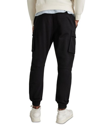 G-Star Raw Men's Relaxed-Fit Cargo Pocket Cuffed Sweatpants Black Size 2XL - Bild 2 von 6