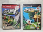 New Hot Shots Golf 3 And Used Fore - PlayStation 2 Complete Lot 2 Games